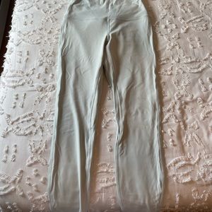 lululemon align high-rise pant 25” in color ocean air size 6